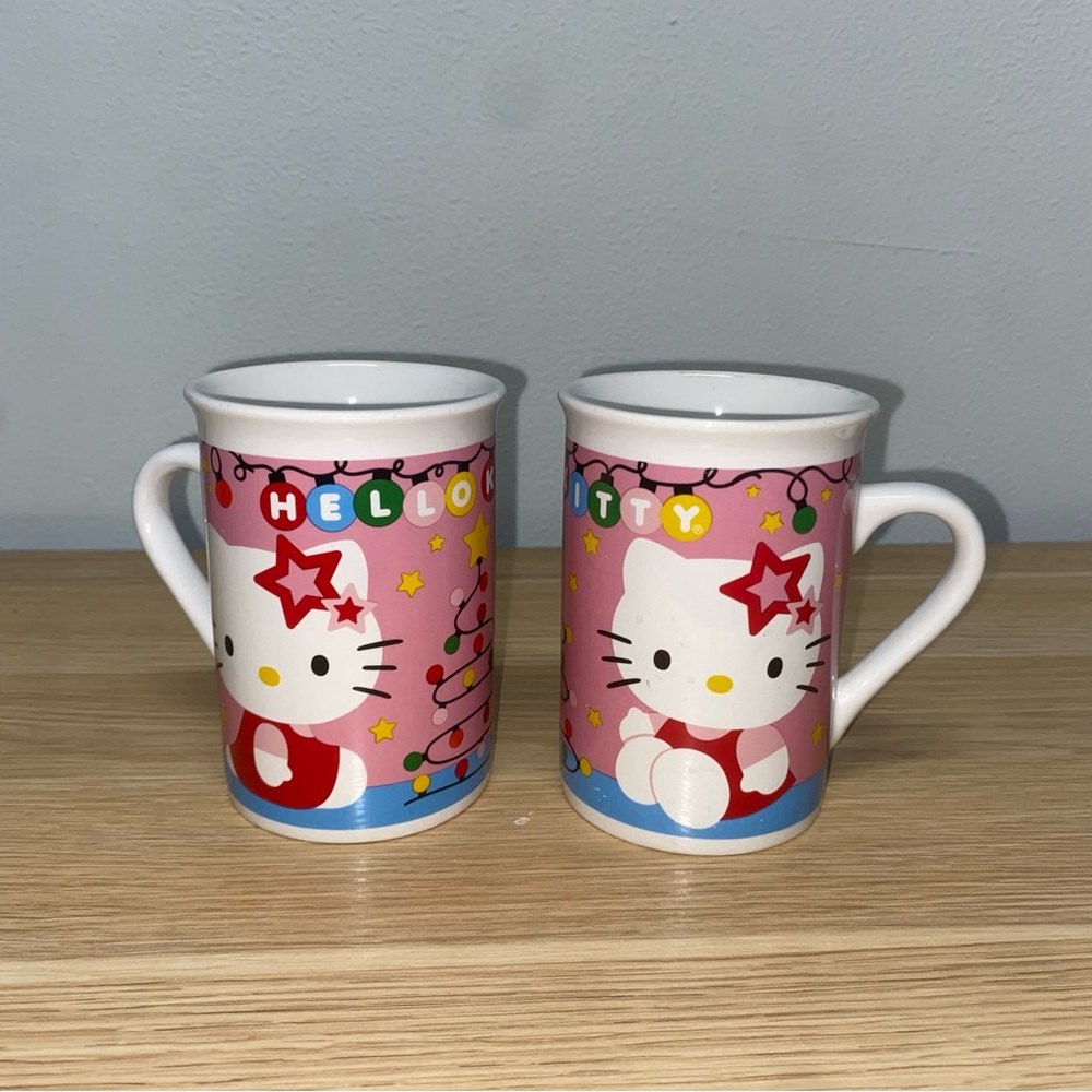 Hello Kitty Christmas 2014 Mugs Set of 2